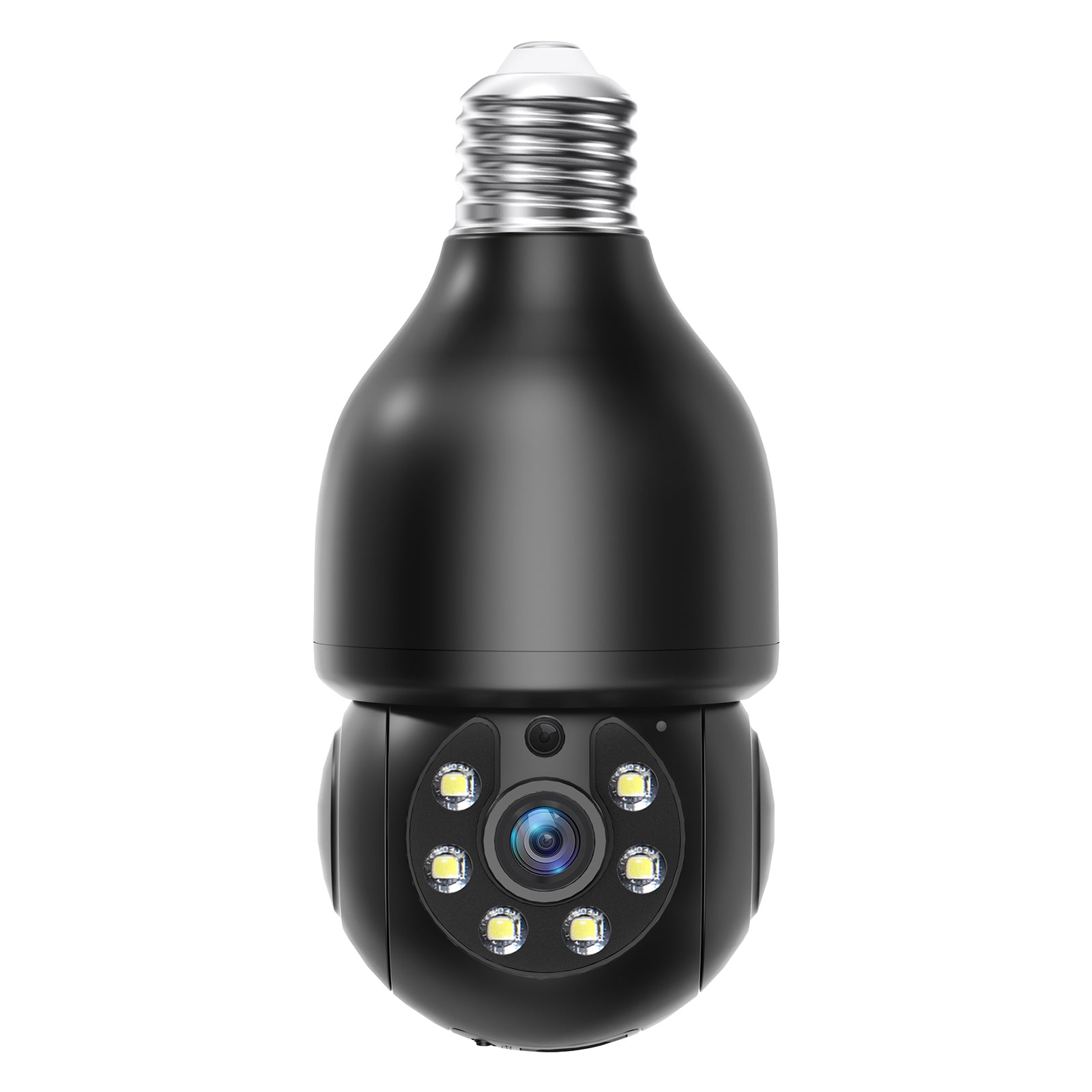 3MP Ptz E27 Socket Bulb Camera 360 Degree Cmos Sensor Network Camera Cctv Security Light Bulb Camera