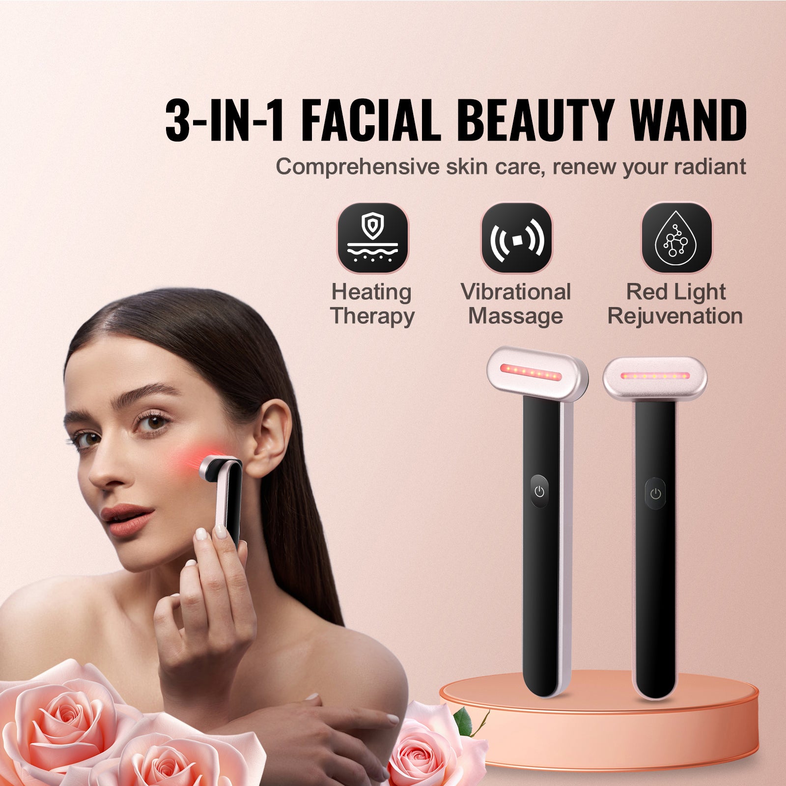 Glowsculpt Pro - 7-color Led Facial Therapy Wand | Nova | Nova Goods