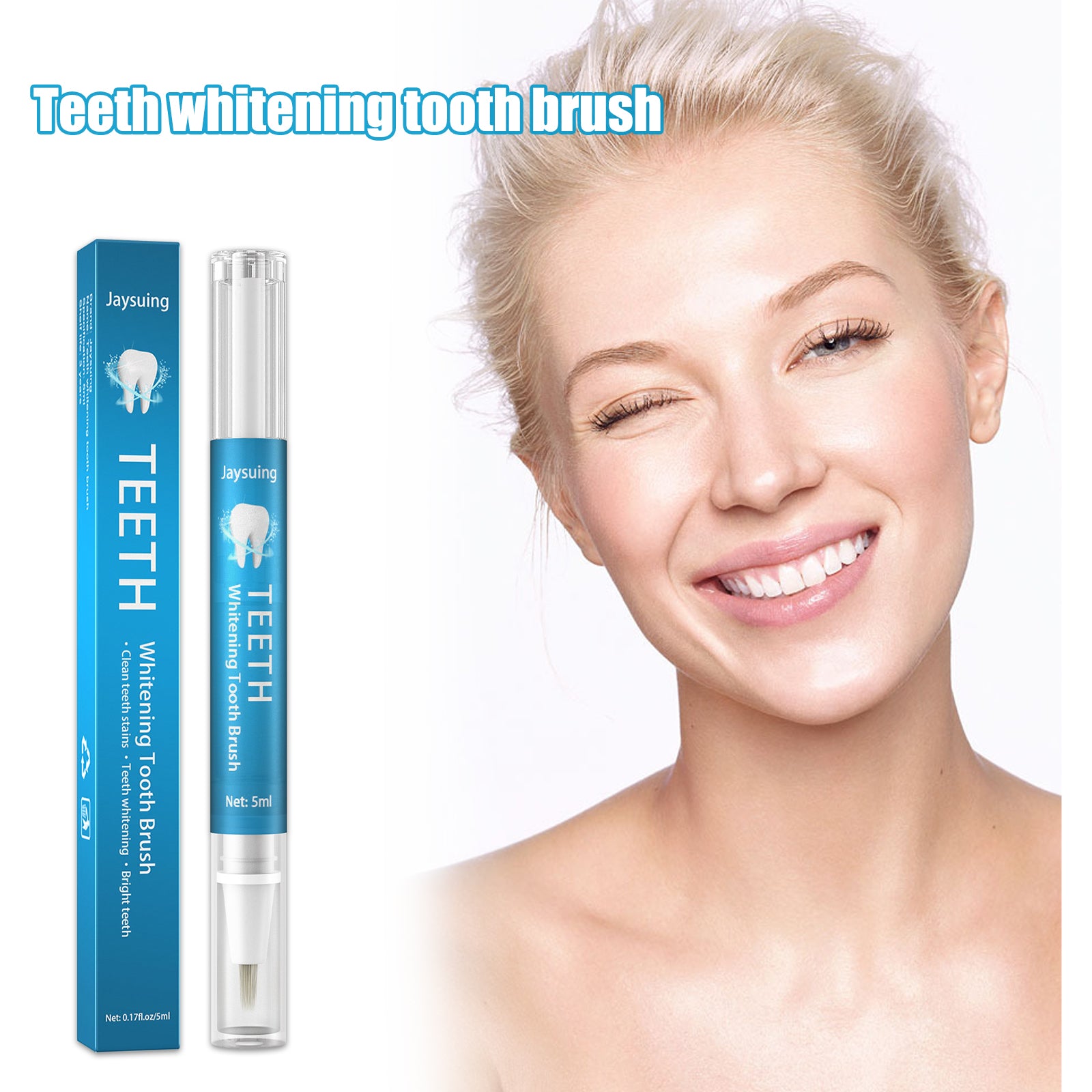 Jaysuing Teeth Whitening Pen - Clean Beauty Brightening | Nova Goods