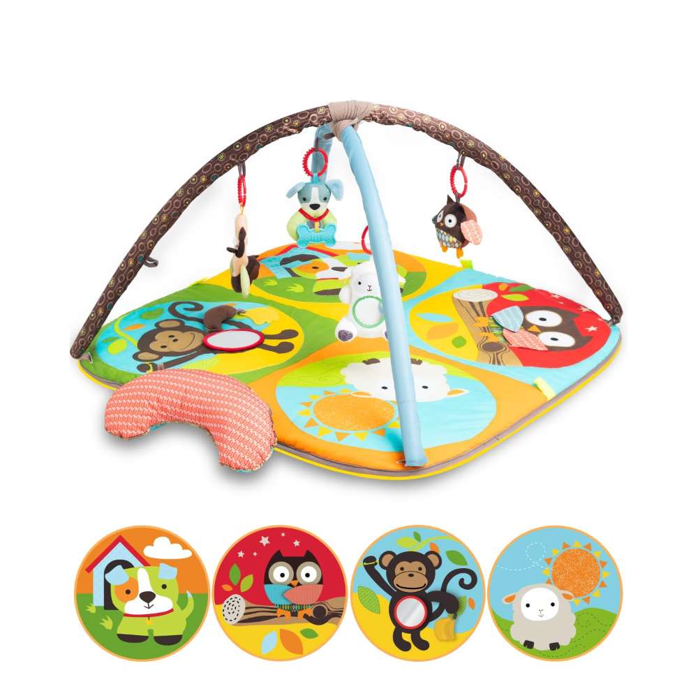 Keeygo Baby Play - Mat Zoo Theme Sensory Infant Toys Keep | Nova Goods