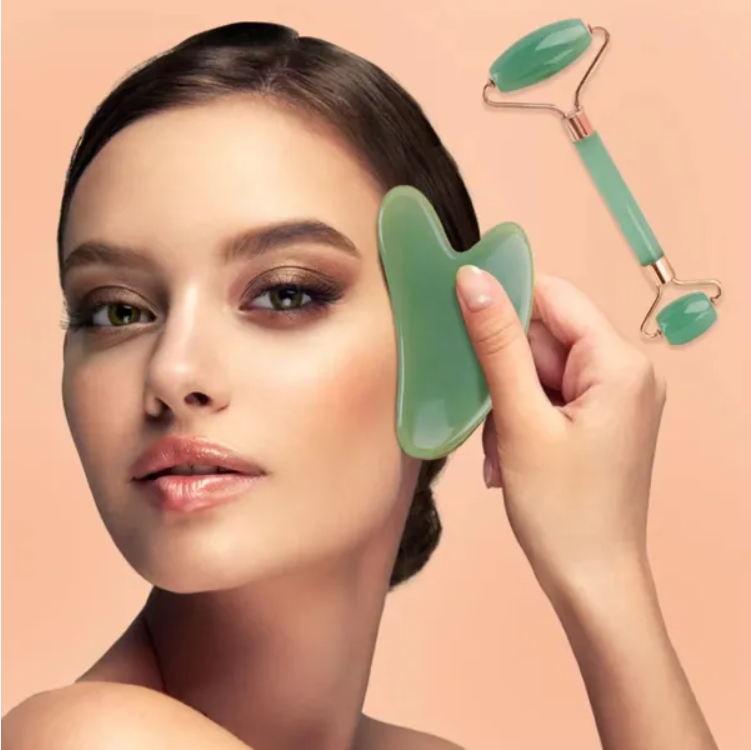 Gua Sha Board - 2pcs Massage Stone For Facial Body Skinca | Nova Goods