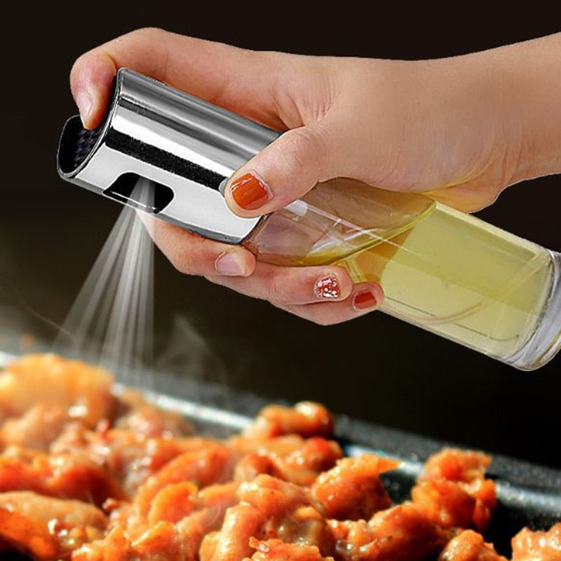 Bbq Healthy Kitchen - Cooking Oil Vinegar Spray Bottle Pu | Nova Goods