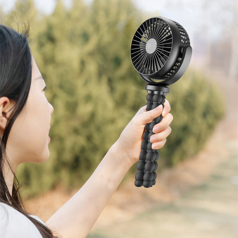 Octopus Stroller Deformation - Portable Handheld USB Fan | Nova Goods