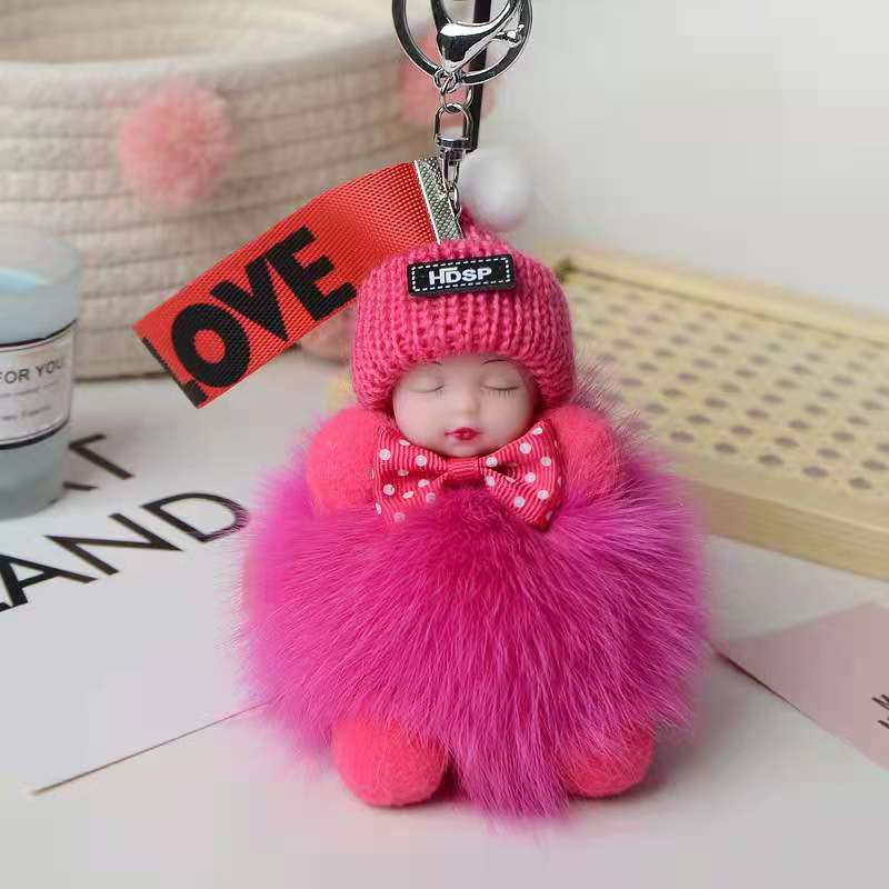 Cute Sleeping Doll - Plush Doll Keychain Pendant Backpack | Nova Goods