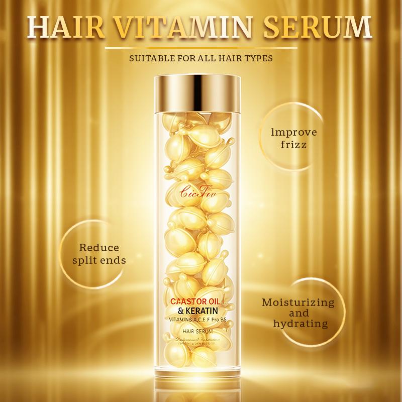 Hair Oil Capsules — Portable Individual Packaging