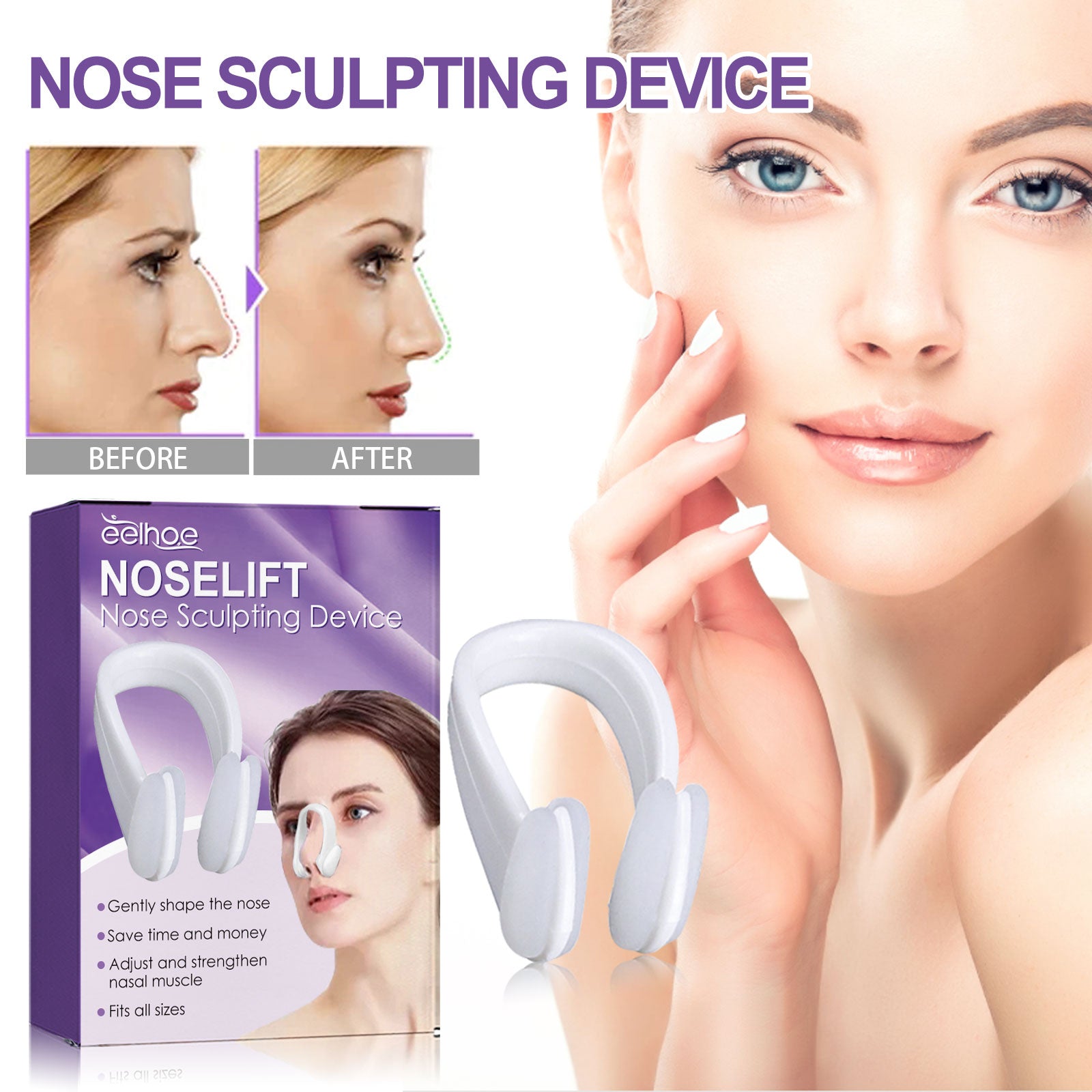 Eelhoe Nose Shaper Nose - Shape Shaper Nose Shape Shaper | Nova Goods